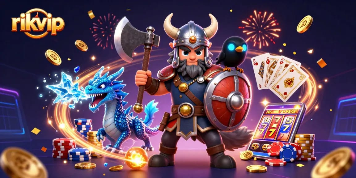 Experience thrilling slot adventures with rikvip featuring dynamic characters and casino excitement.