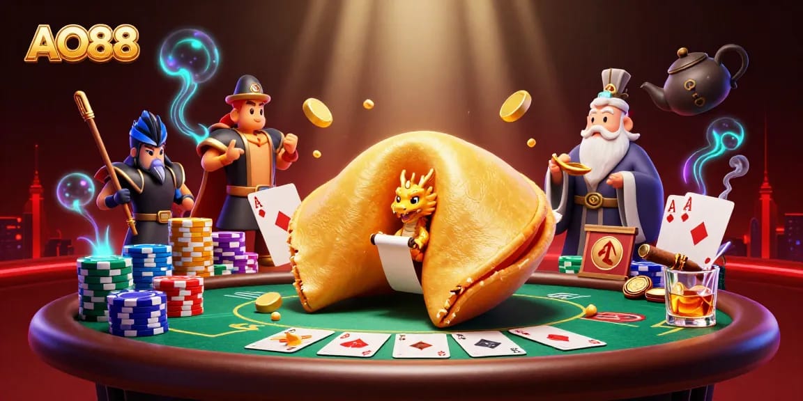 Experience thrilling moments at AO88 by playing poker with unique characters and stunning illustrations.