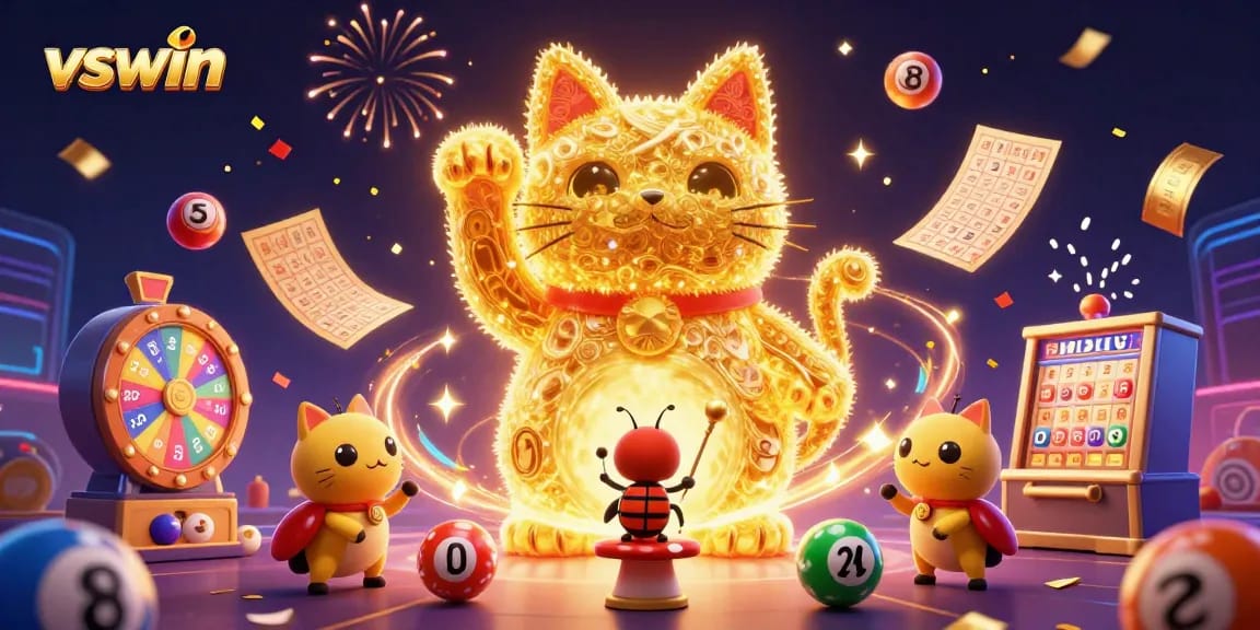 Engage with vswin’s vibrant lottery gameplay featuring dynamic elements and captivating visuals.