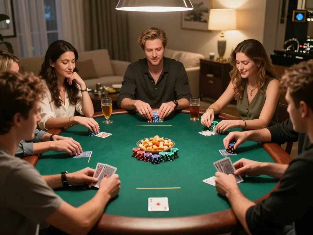 Join the excitement of home poker night with friends using Link Say88 chính thức for engaging gameplay.