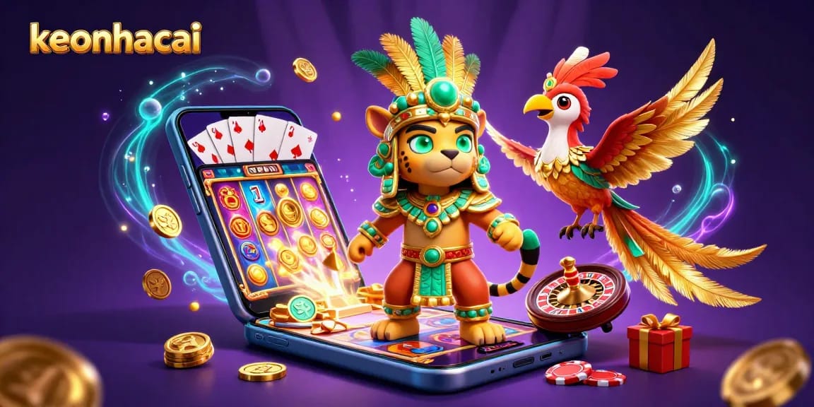 Engage in thrilling gameplay at keonhacai with dazzling slot games and exciting casino elements.