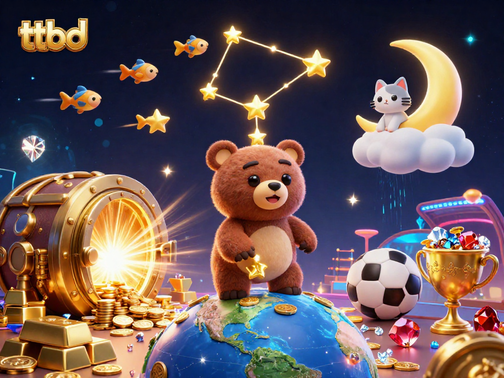Engage with ttbd's thrilling sports betting world as golden stars shine and rich treasures await.