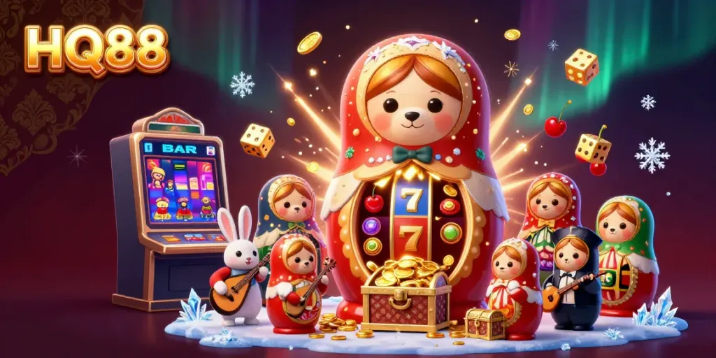 Unlock thrilling wins with HQ88 at a colorful online casino equipped with vibrant gaming elements.