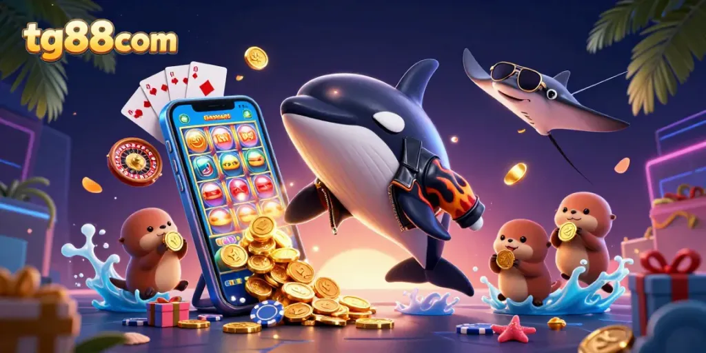 Play exciting games on tg88com with captivating 3D characters and casino elements for immersive fun!