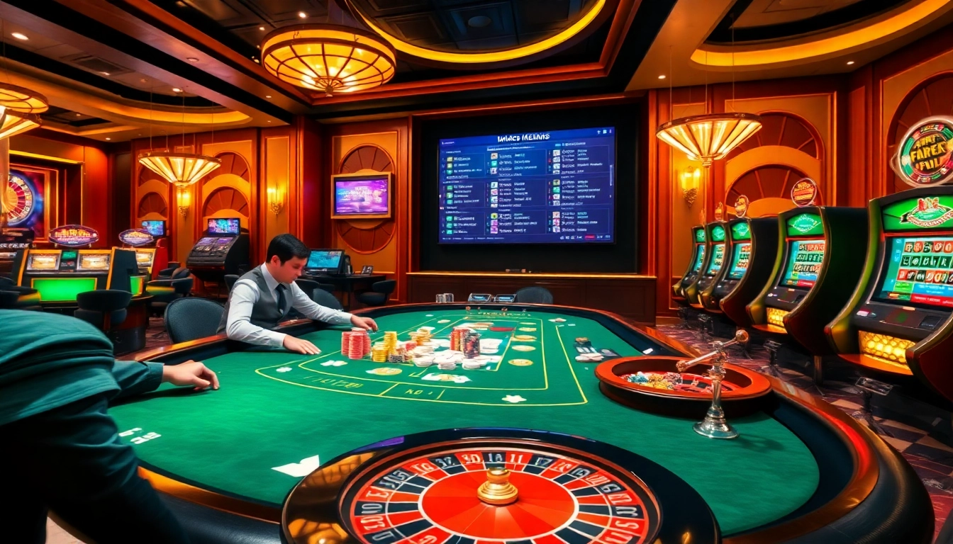 Engage in thrilling casino action at mb66.nyc with exciting poker games and vibrant slot machines.