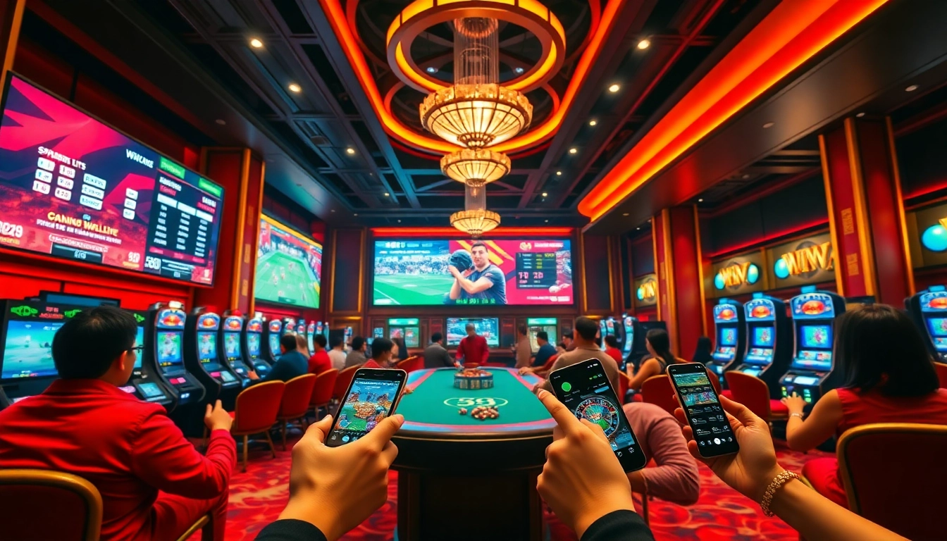 Experience thrilling online gaming at winvn88.live with an engaging casino atmosphere.