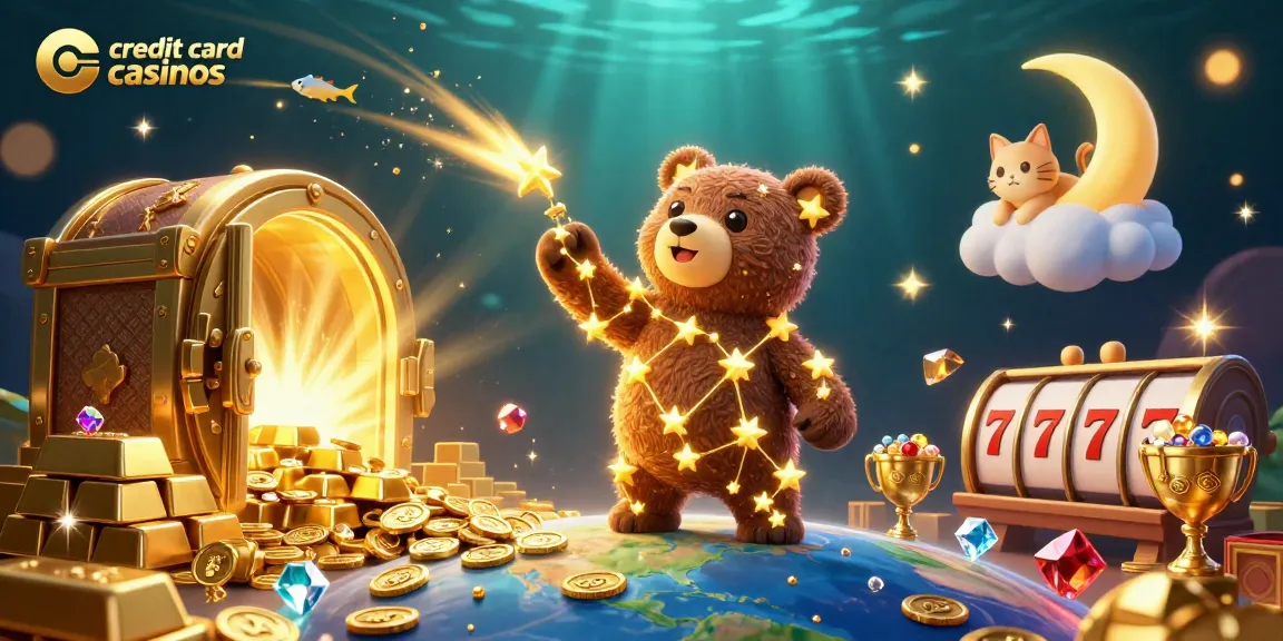 Engage with thrilling credit card casinos featuring stellar characters and dazzling treasures.