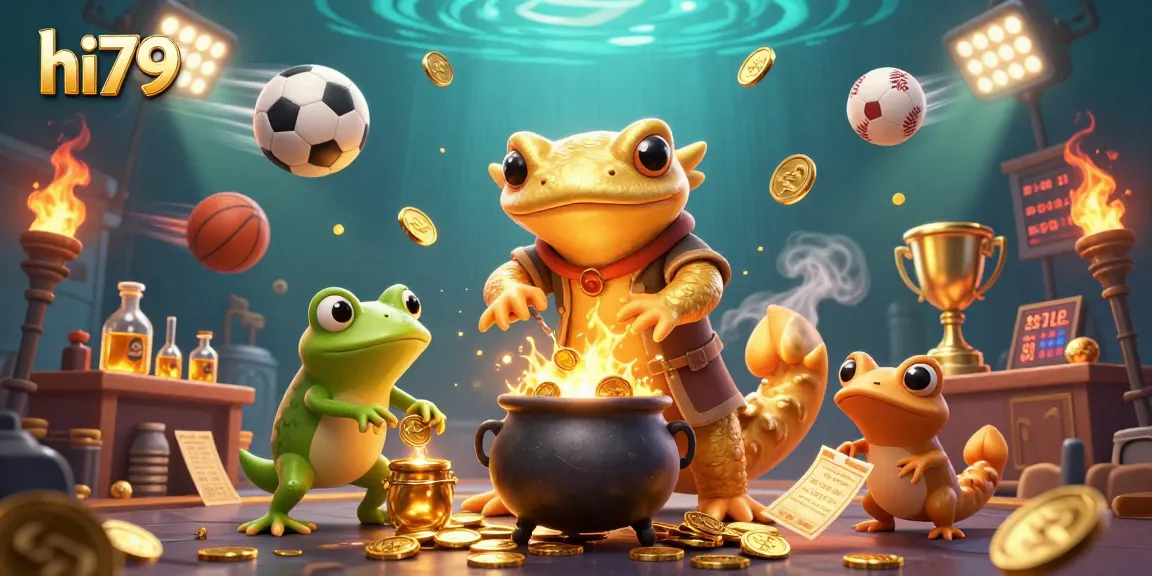 Experience thrilling gaming with hi79 as the golden alchemist transforms metals into riches.