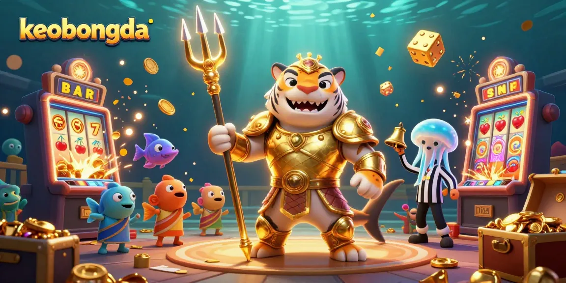 Experience thrilling gameplay with keobongda showcasing a championship underwater scene with exciting casino features.