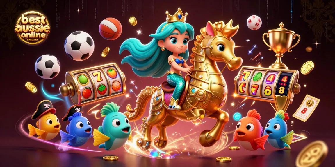 Experience excitement with the best aussie online casino featuring vibrant characters and dynamic elements.