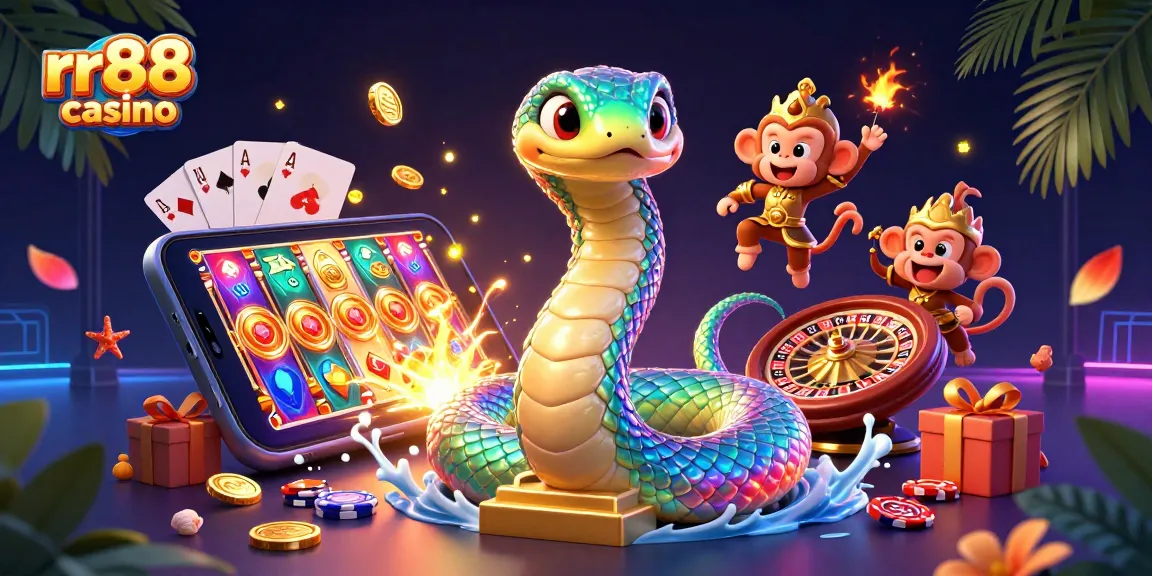 Experience the vibrant thrills of rr88 casino through dynamic gaming elements and characters.