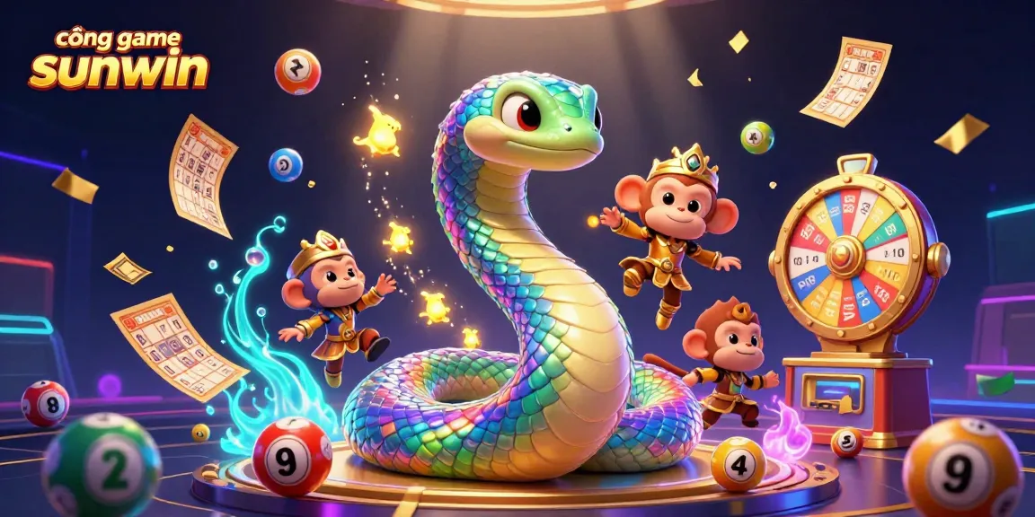 Experience thrilling excitement at cổng game sunwin with vibrant lottery and casino elements.